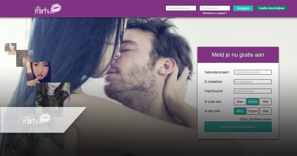 iflirts is een fictieve erotischechatdienst met fictieve profielen van sexy mannen en vrouwen en op zoek naar genegenheid