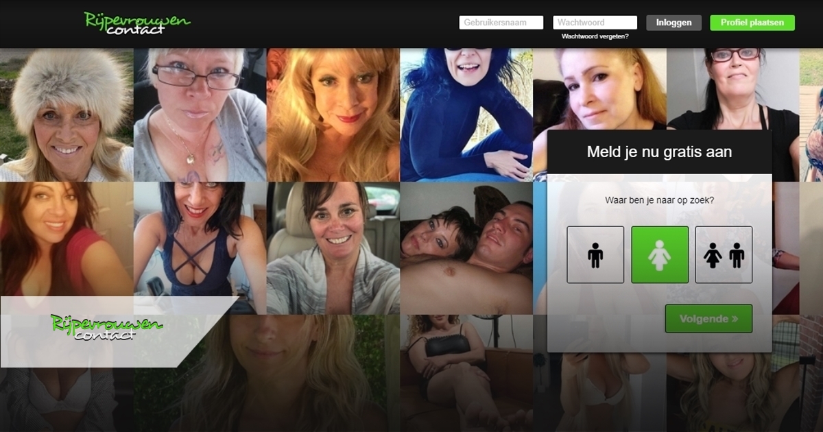 rijpevrouwencontact-eu is een fictieve erotische chatsite met profielen van oudere vrouwen en op zoek naar seksueel actieve ouderen